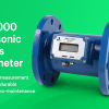 BF-3000 Đồng hồ đo lưu lượng khí siêu âm | Đo CH₄ & lưu lượng chính xác, bền bỉ