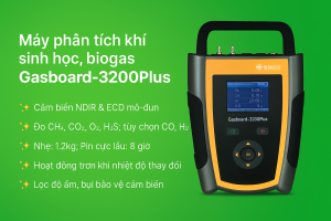 Máy phân tích khí sinh học, Handheld Biogas Analyzer Gasboard-3200Plus